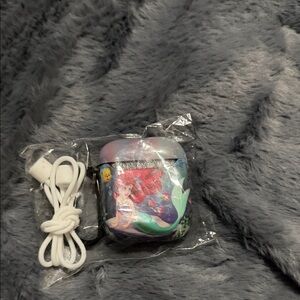 The Little Mermaid AirPods Case with Charging Cable - Multi fits AirPods 4
